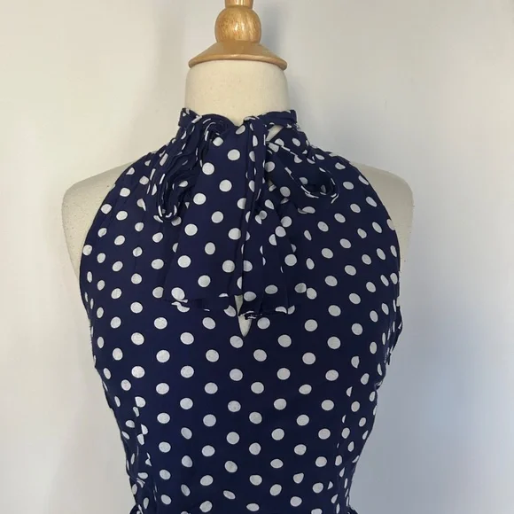 Trashy Diva Big Polka Streetcar Dress - Picture 3 of 8